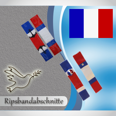 Ripsbandabschnitte